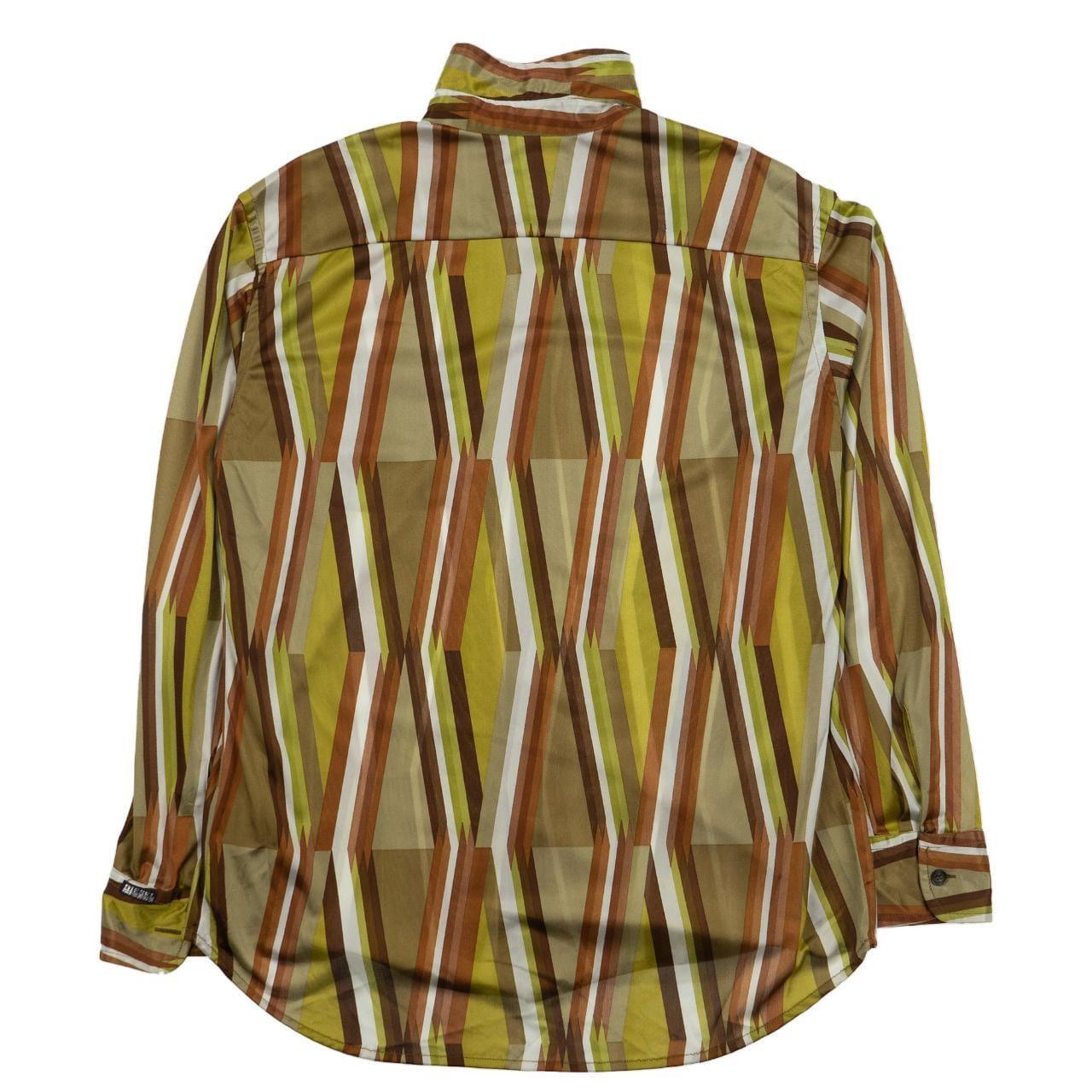 Vintage Diesel Supershirt Pattern Button Up Shirt Size L - Known Source