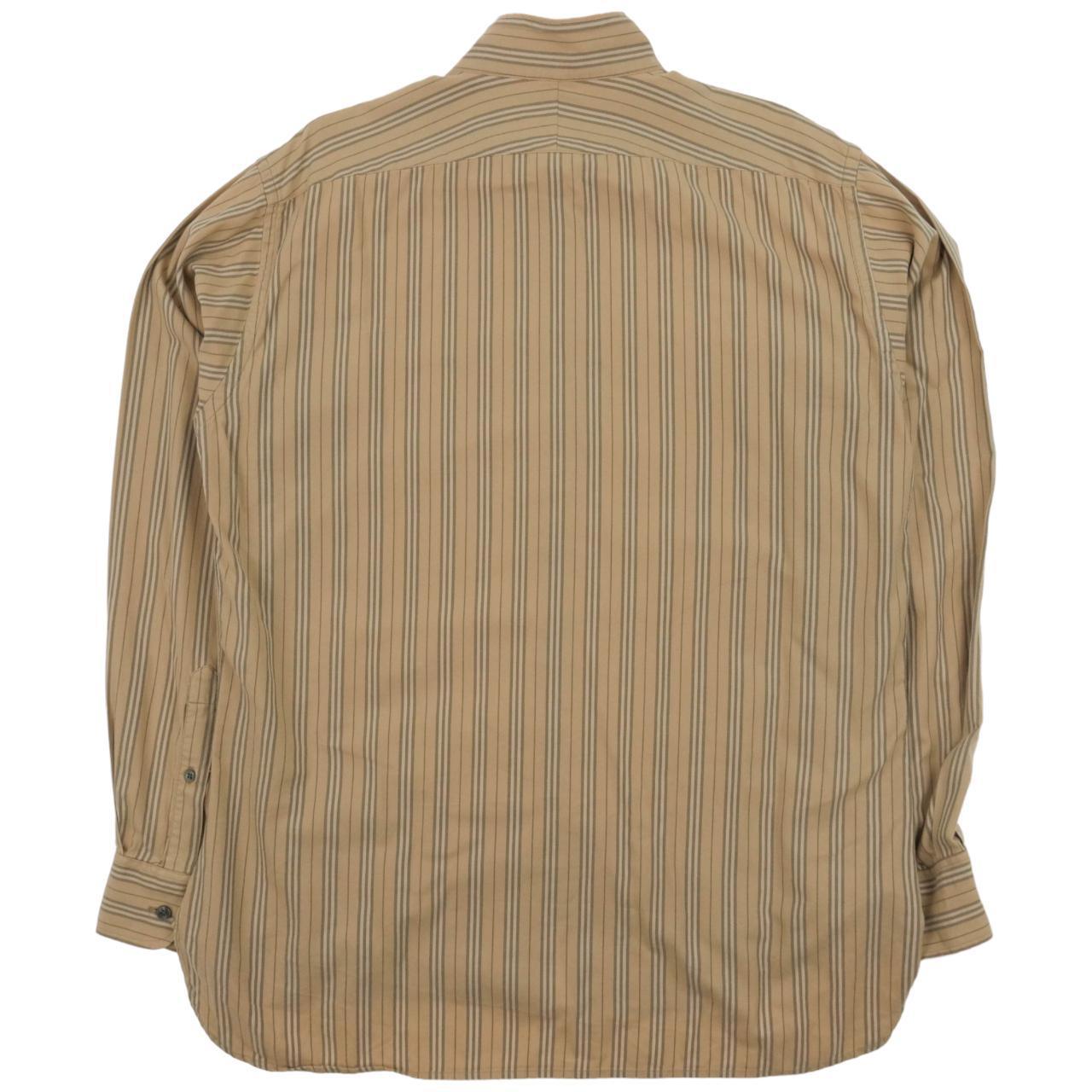 Vintage Burberry Nova Stripe Button Shirt Size L - Known Source