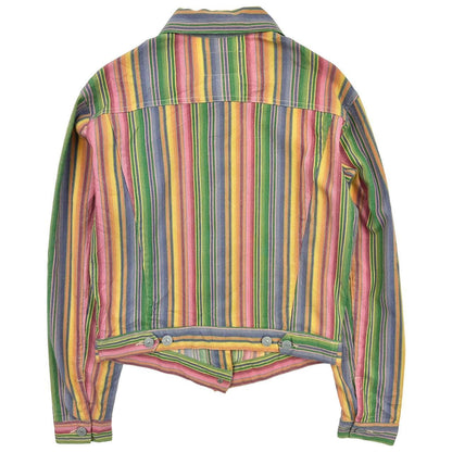 Vintage Evisu striped jacket woman’s size S - Known Source