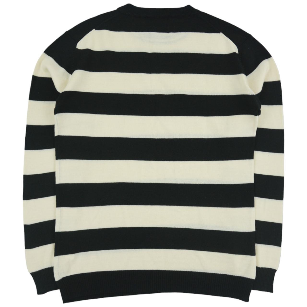 Vintage PPFM Striped Knitted Jumper Size S - Known Source
