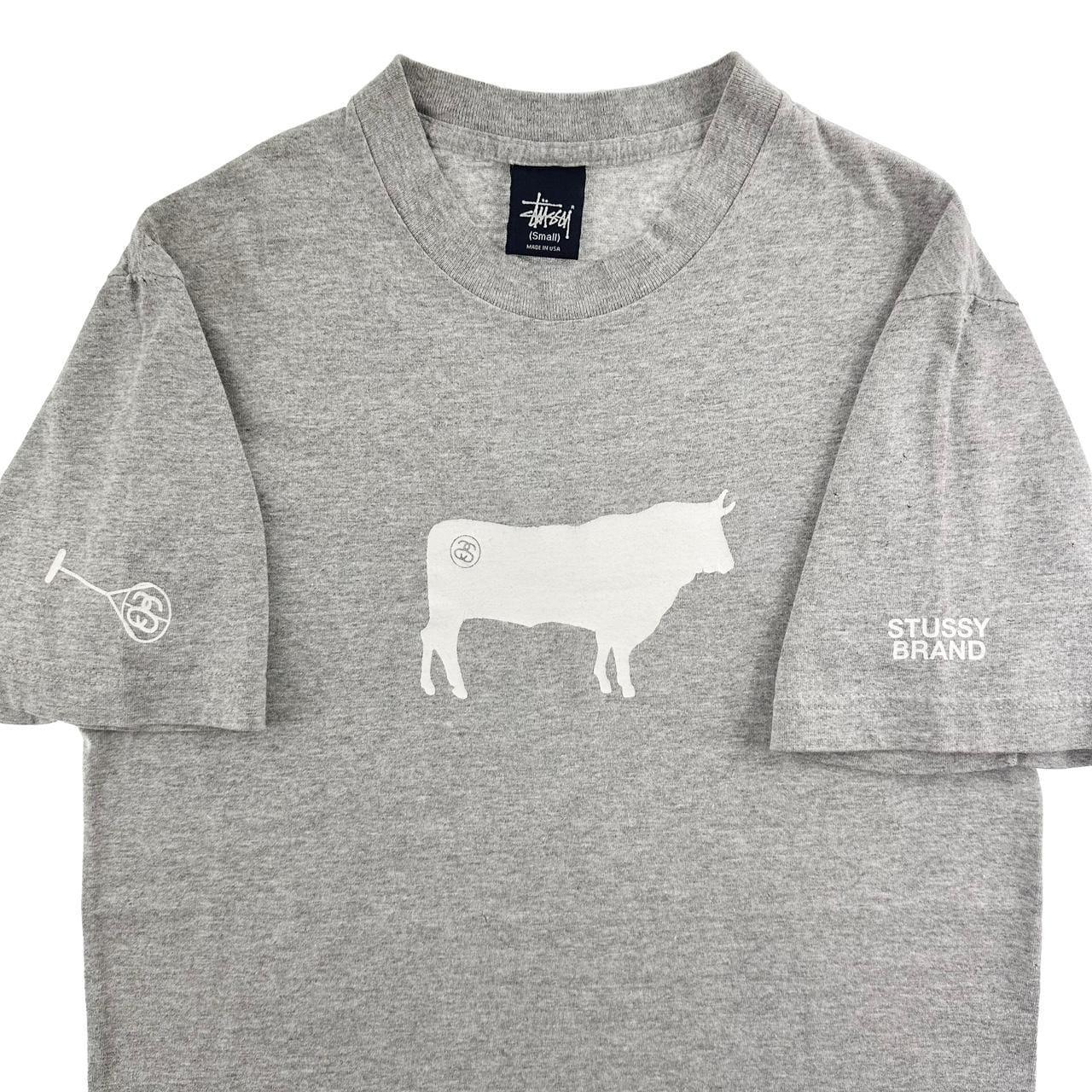 Vintage Stussy cow brand t shirt size S - Known Source