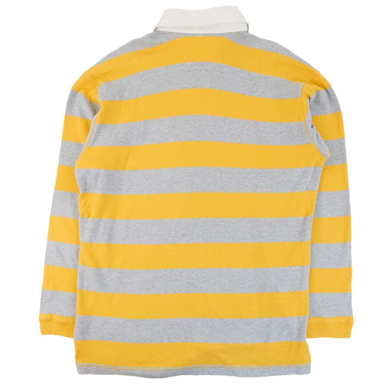 Vintage YSL Yves Saint Laurent Striped Polo Shirt Size M - Known Source