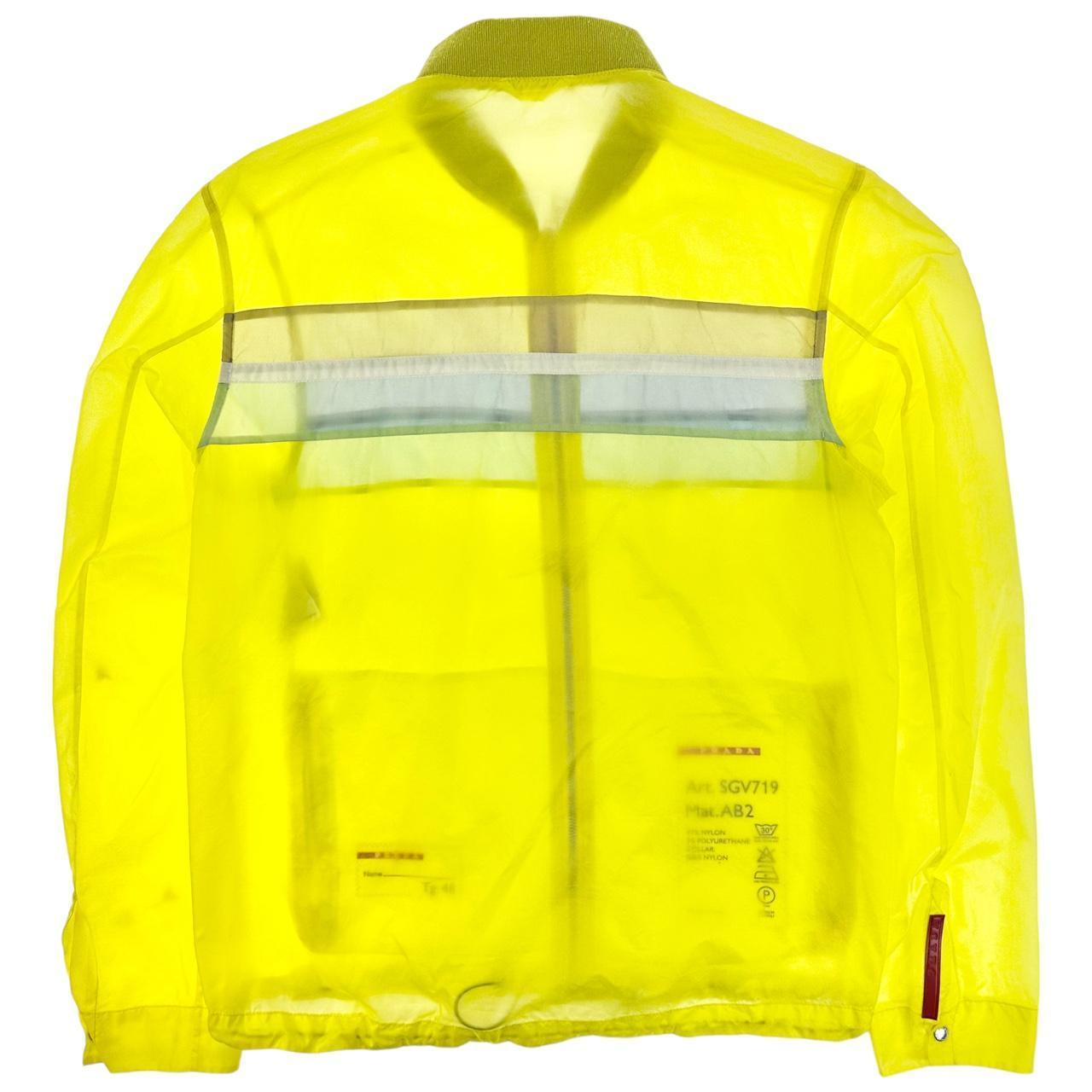 Vintage Prada Sport Transparent Jacket Size M - Known Source