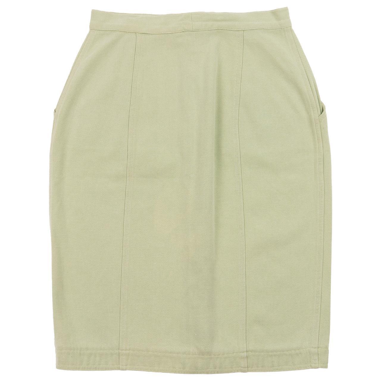 Vintage Fendi Button Skirt Size W28 - Known Source
