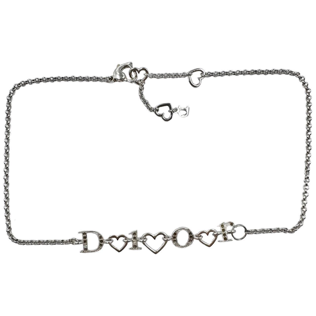 Vintage Dior Heart Chain Necklace - Known Source