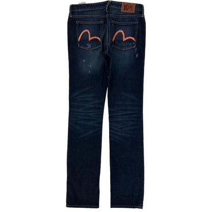 Vintage Evisu Double Gull Japanese Denim Jeans W28 - Known Source