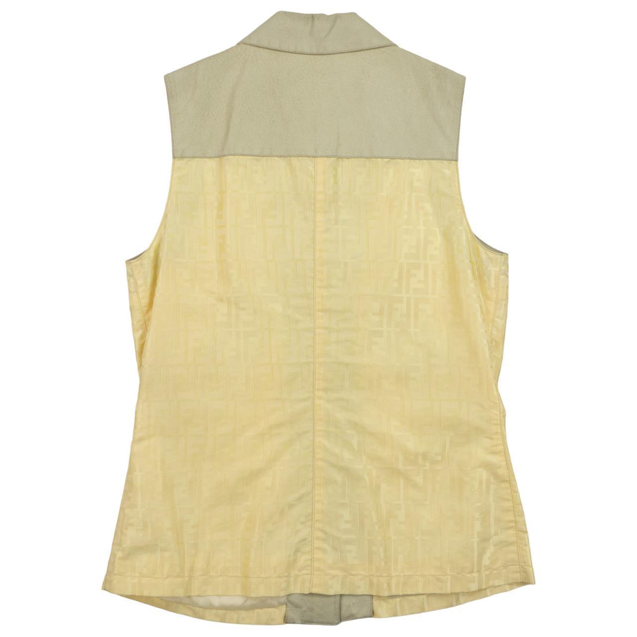 Vintage Fendi Vest Jacket Womens Size M - Known Source