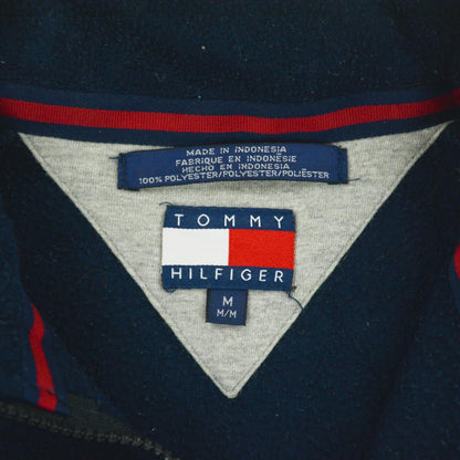 Vintage Tommy Hilfiger Q Zip Fleece Jumper Size M