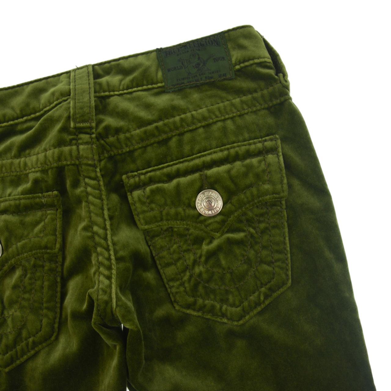 Vintage True Religion Velvet Flare Trousers Size W28 - Known Source