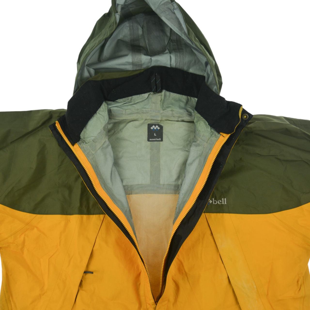 Vintage Montbell Waterproof Zip Up Hooded Jacket Size L