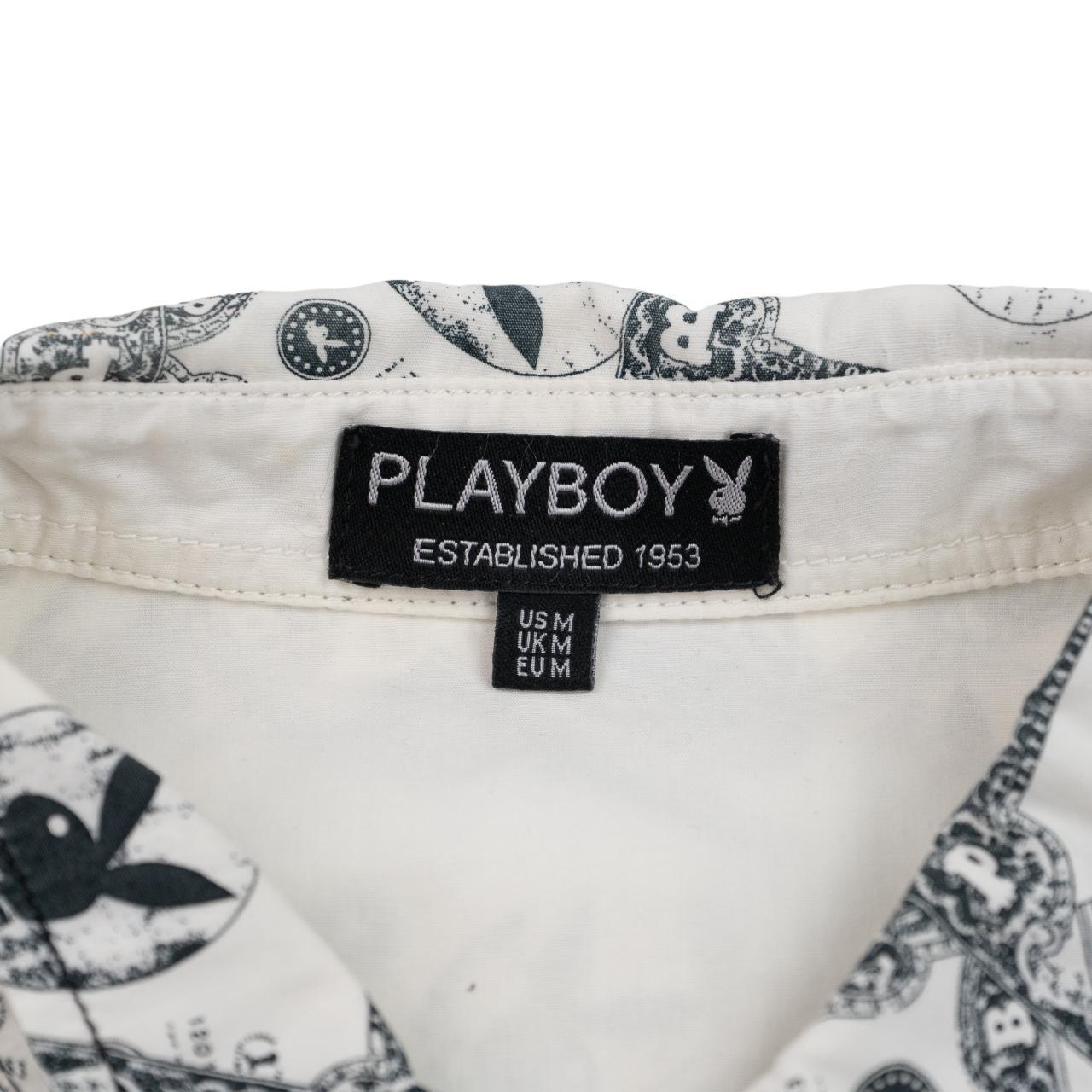 Vintage Playboy Cash Button Shirt Size M - Known Source