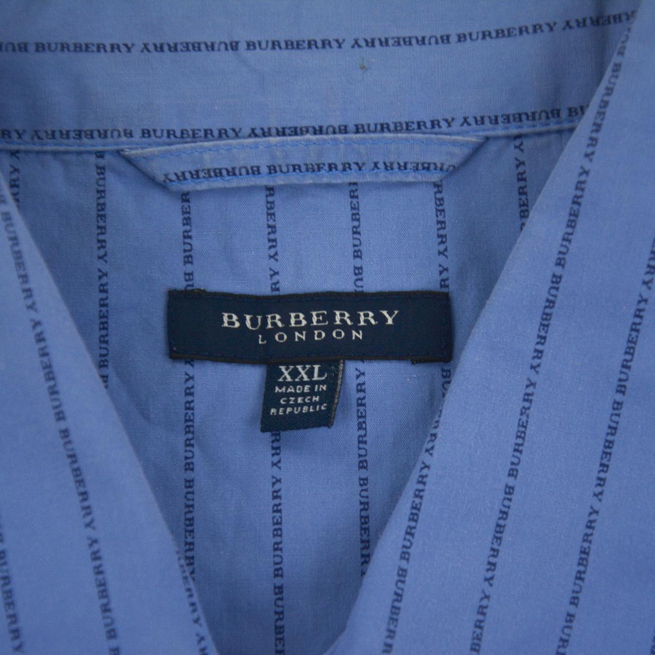 Vintage Burberry Monogram PJ Pyjama Shirt Size XXL - Known Source