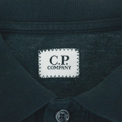 Vintage CP Company Long Sleeve Polo Shirt Size S