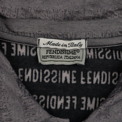 Vintage Fendi Fendissime Monogram Button Shirt Woman’s Size S - Known Source