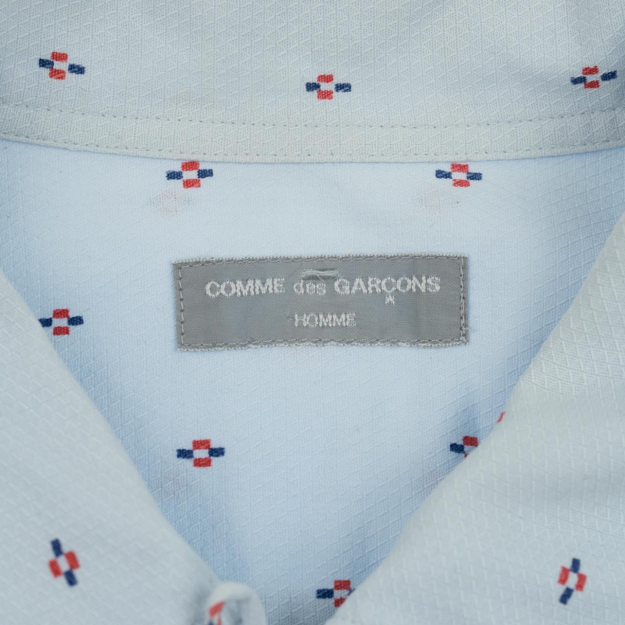 Vintage Comme Des Garcons Pattern Button Up Shirt Size L - Known Source
