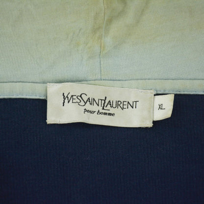 Vintage YSL Yves Saint Laurent Zip Up Hooded Size XL - Known Source