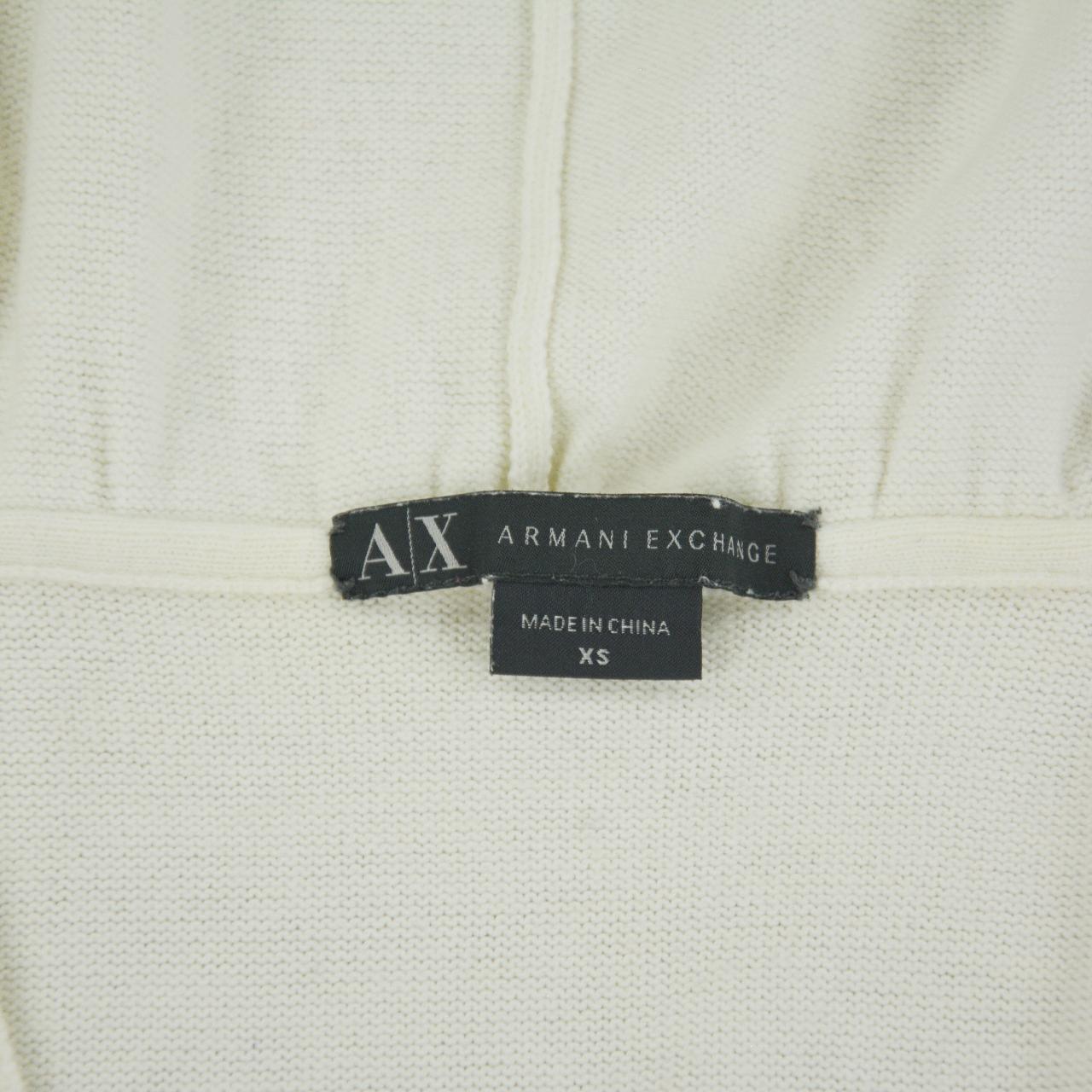 Vintage Armani Exchange Knitted Hoodie Woman’s Size XS - Known Source