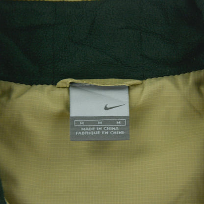 Vintage Nike Zip Up Puffa Jacket Size M - Known Source