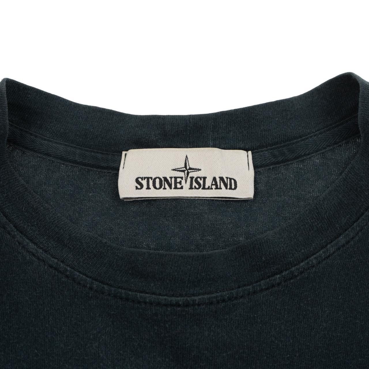 Vintage Stone Island Long Sleeve Badge T Shirt Size S - Known Source