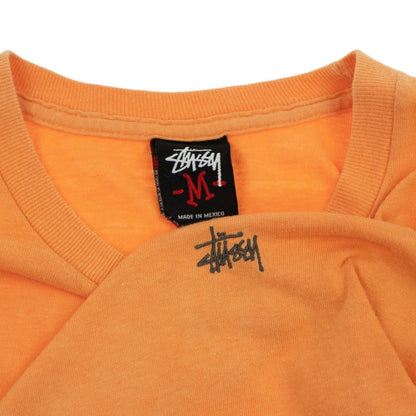 Vintage Stussy Embroidered Logo T Shirt Size M - Known Source