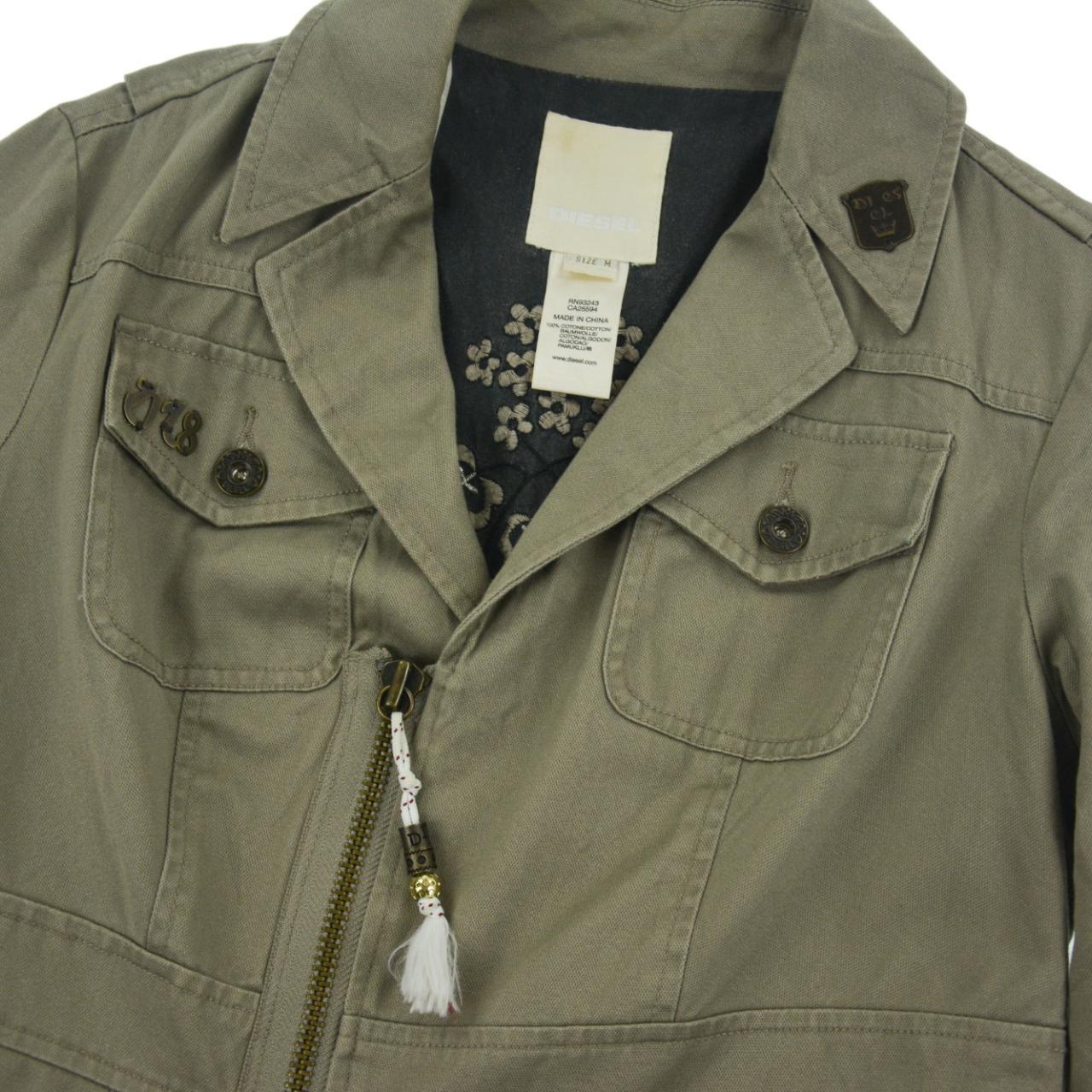 Vintage Diesel Zip Up Jacket Women's Size M - Known Source
