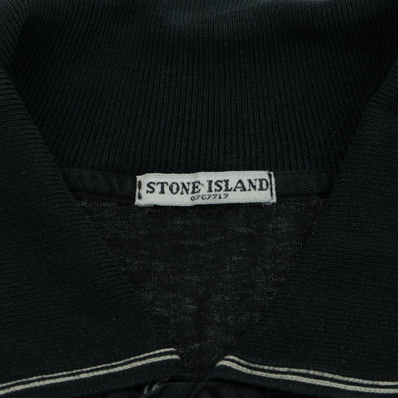 Vintage Stone Island Button Up Polo Shirt Mens Size L - Known Source