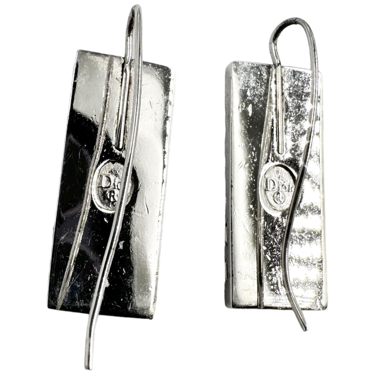 Vintage Dior Pendant Monogram Earrings - Known Source