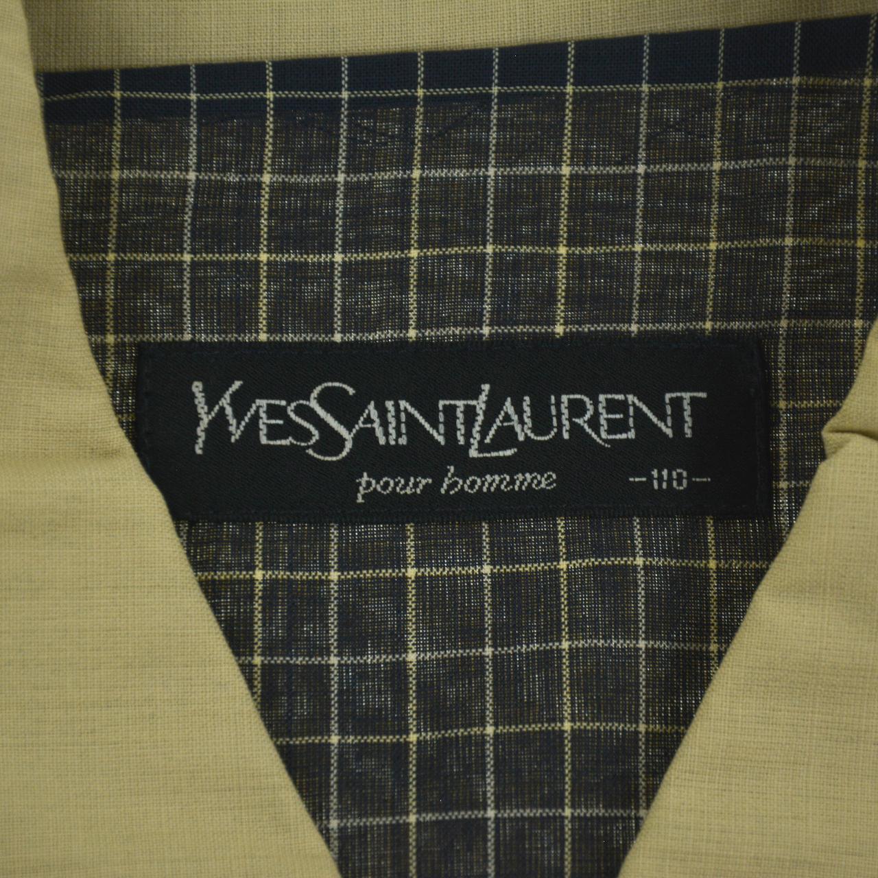 Vintage YSL Yves Saint Laurent Zip Up Jacket Size XL - Known Source