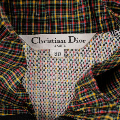 Vintage Christian Dior Checkered Jacket Woman’s Size XL - Known Source