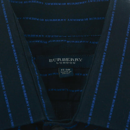 Vintage Burberry Monogram Button Up Shirt Size M - Known Source