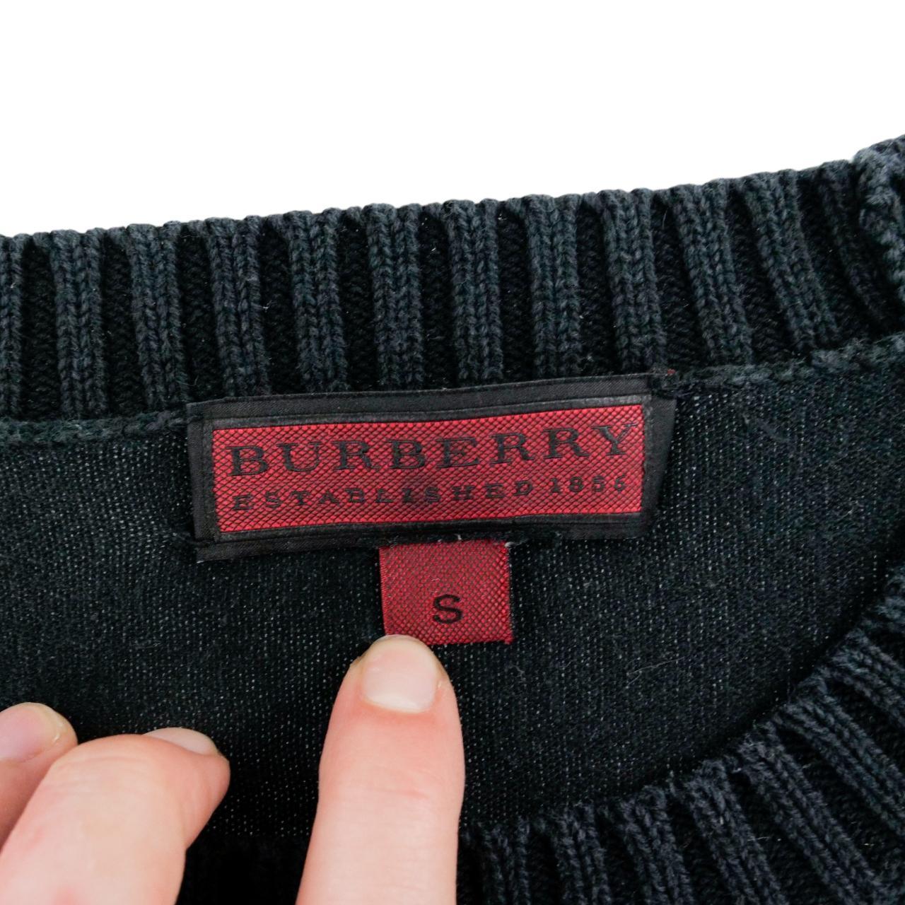 Vintage Burberry Sport Knitted Jumper Size S - Known Source