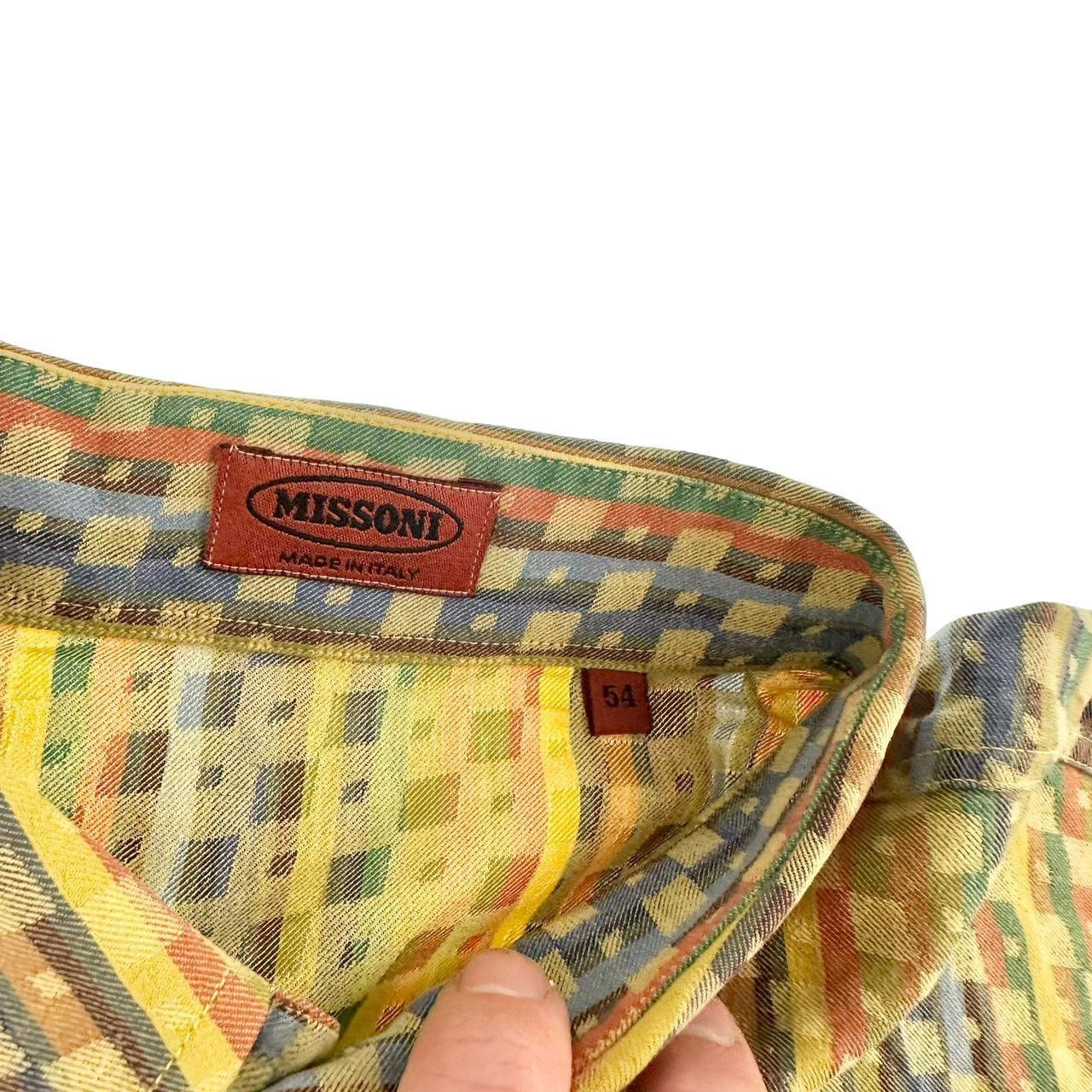Vintage Missoni button shirt size L - Known Source