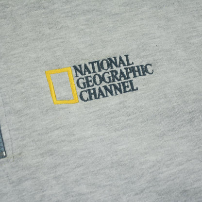 Vintage National Geographical Channel Q Zip Jumper Size S - Known Source