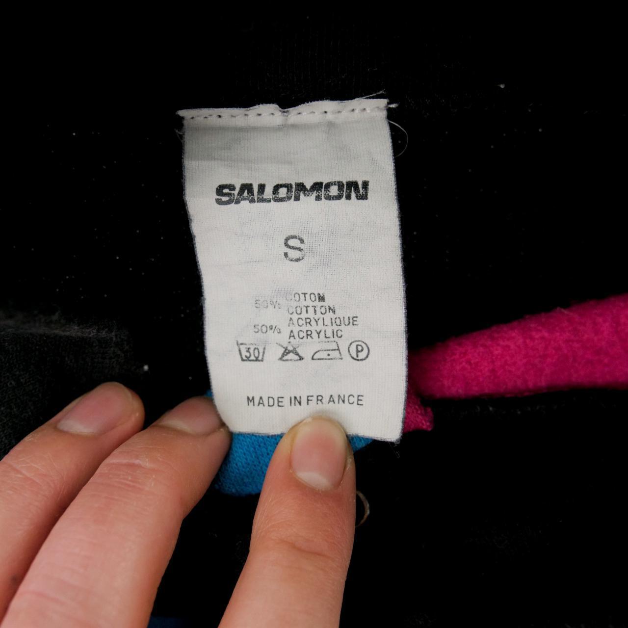Vintage Salomon Q Button Jumper Size S - Known Source