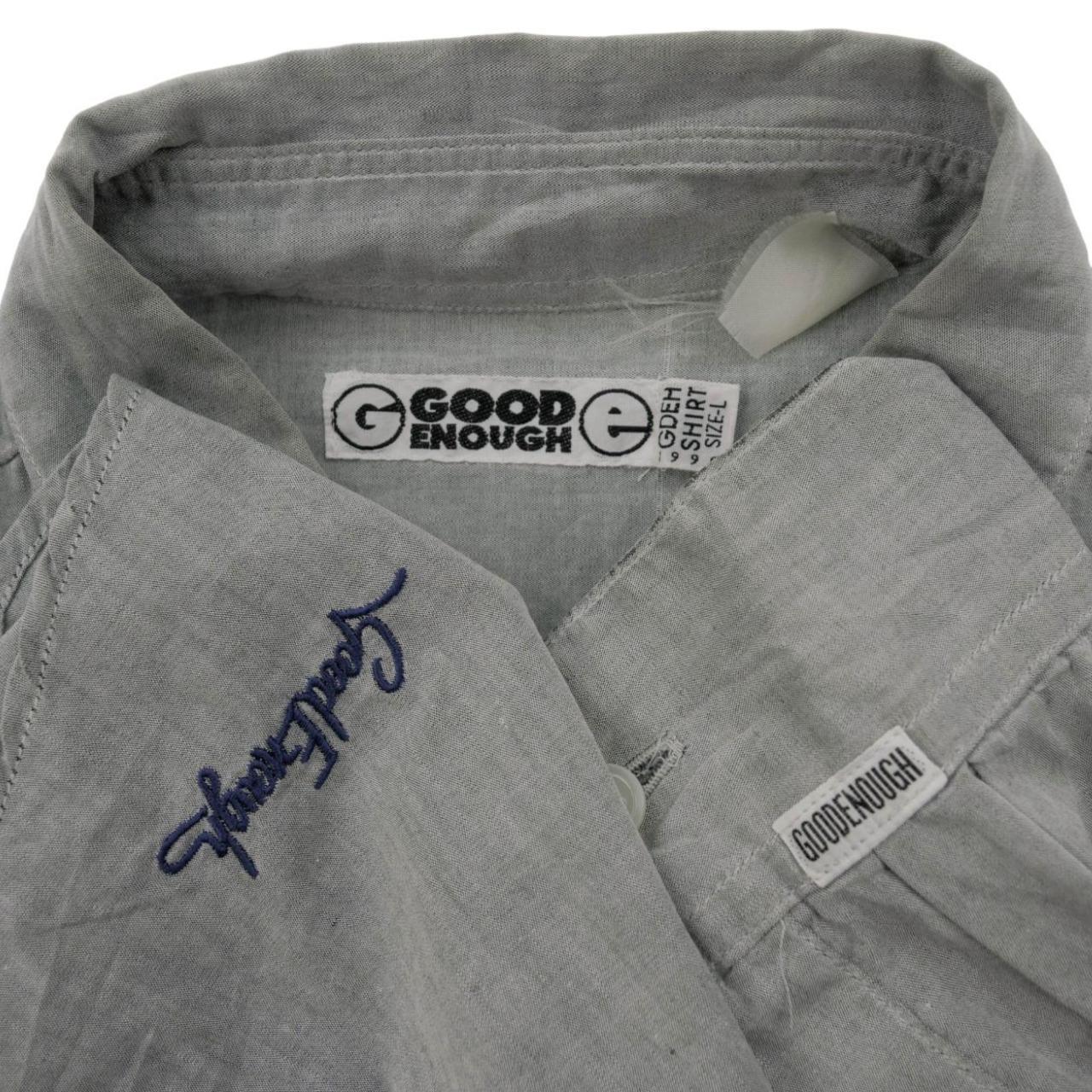 Vintage Good Enough Button Up Shirt Size L - Known Source