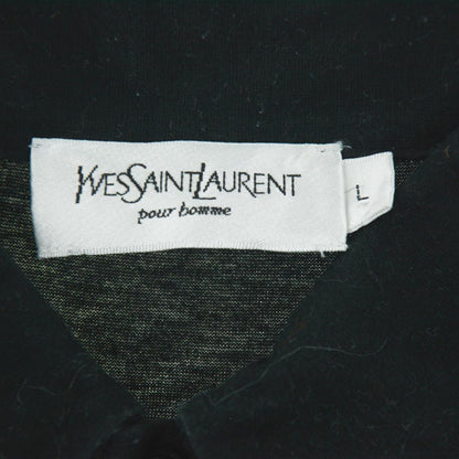 Vintage YSL Yves Saint Laurent Monogram Polo Shirt Size M - Known Source