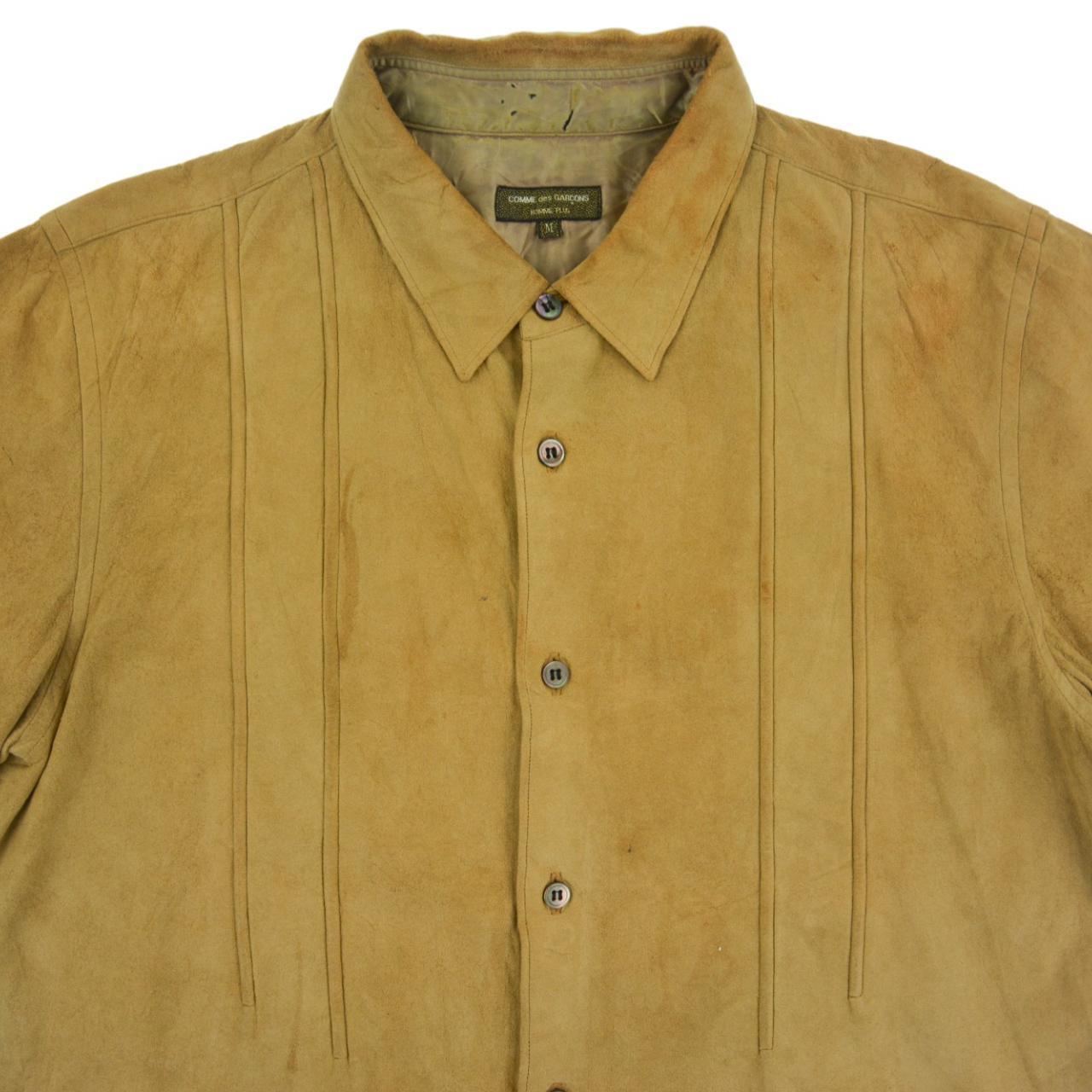 Vintage Comme des Garcons Suede Shirt Size S - Known Source