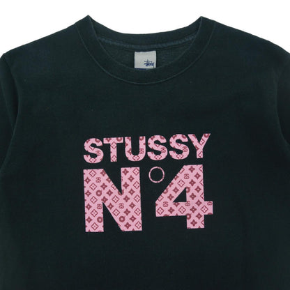 Vintage Stussy Louis Vuitton Parody Logo T Shirt Woman’s Size M - Known Source