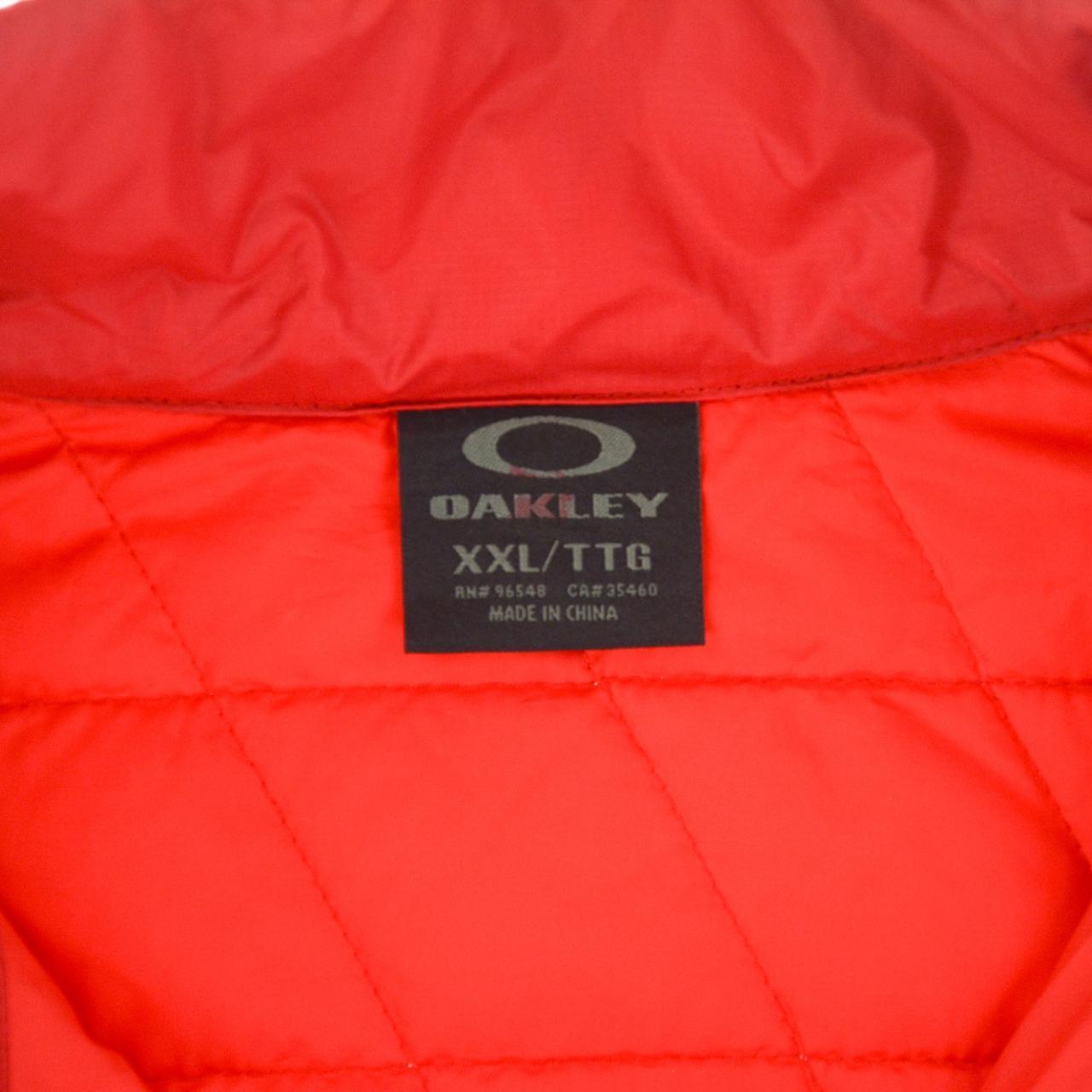 Vintage Oakley Quilted Zip Up Jacket Size XXL - Known Source