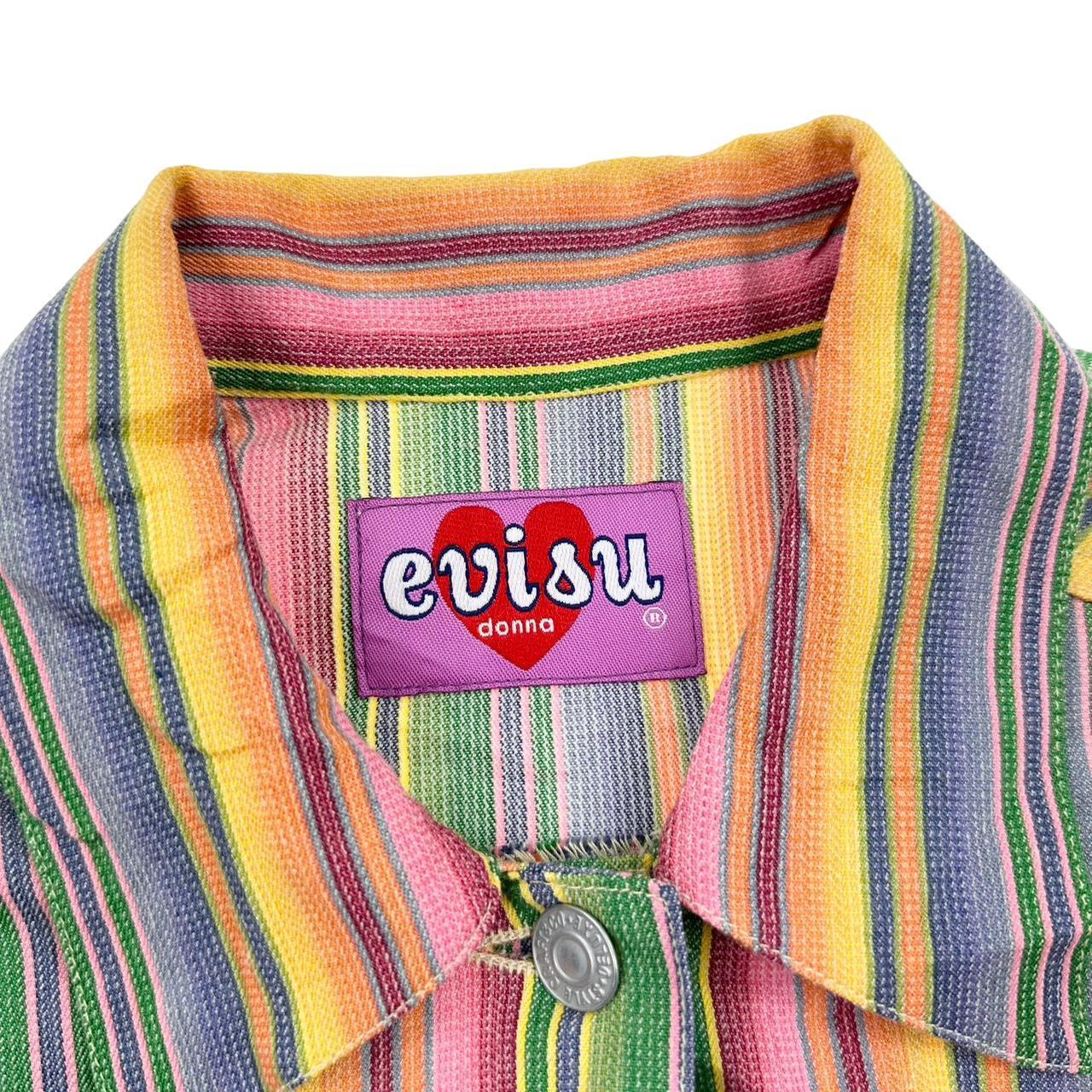 Vintage Evisu striped jacket woman’s size S - Known Source