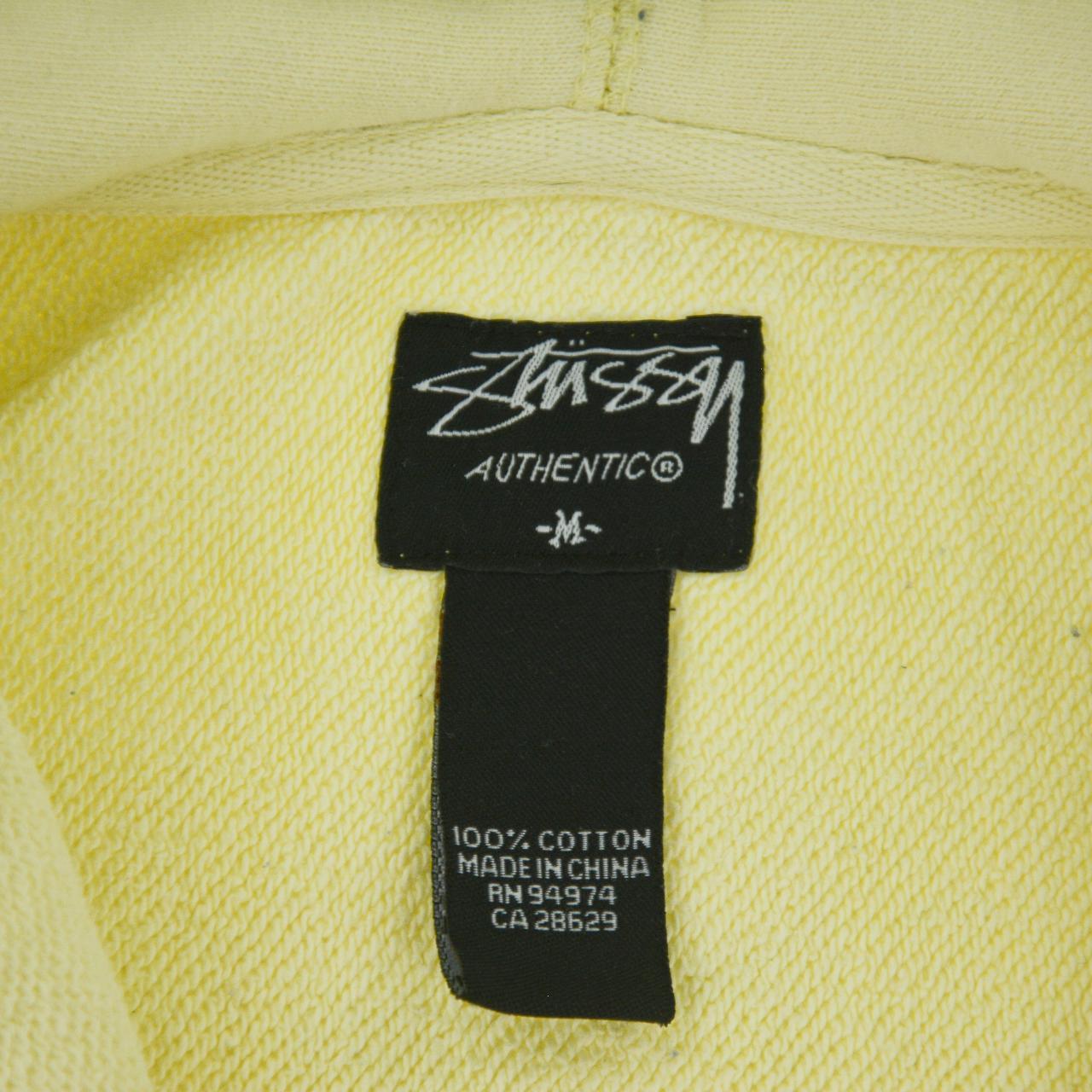 Vintage Stussy Zip Up Hoodie Size M - Known Source