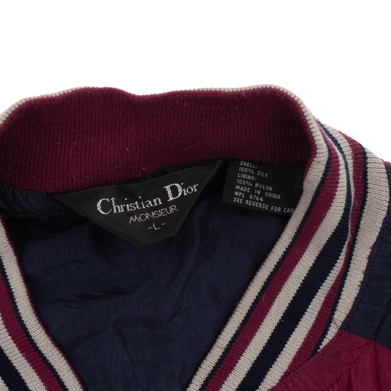 Vintage Christian Dior Zip Jacket Size L - Known Source