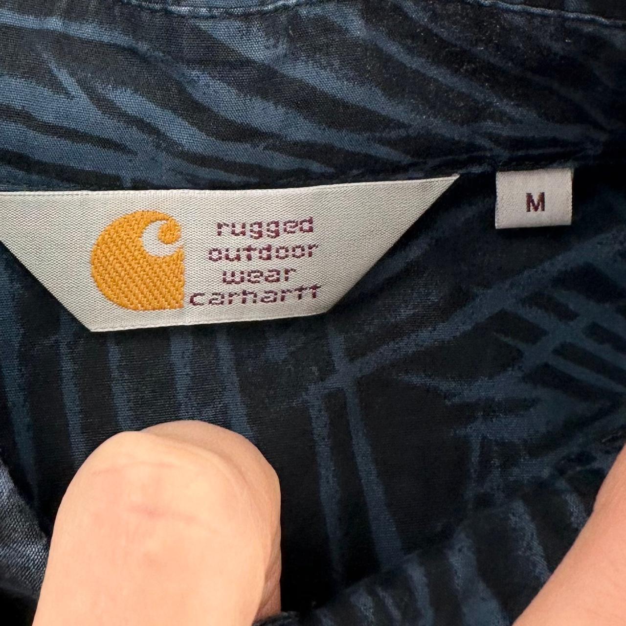 Carhartt Pattern Button Shirt Size M - Known Source