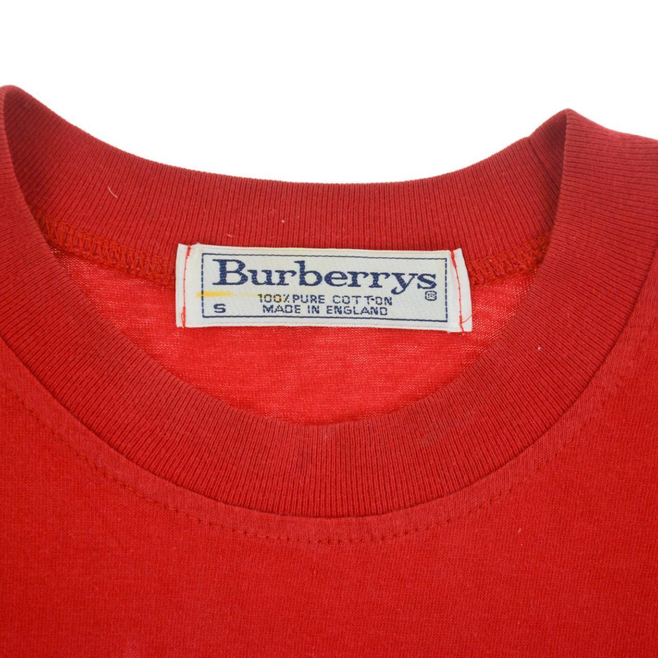 Vintage Burberry Crest Logo T Shirt Size S - Known Source