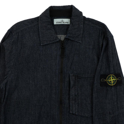 Vintage Stone Island Zip Over Shirt Jacket Size M - Known Source