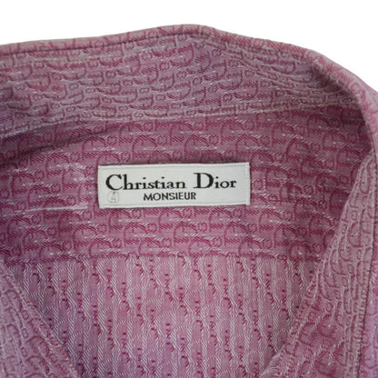 Vintage Christian Dior Monogram Shirt Size L - Known Source