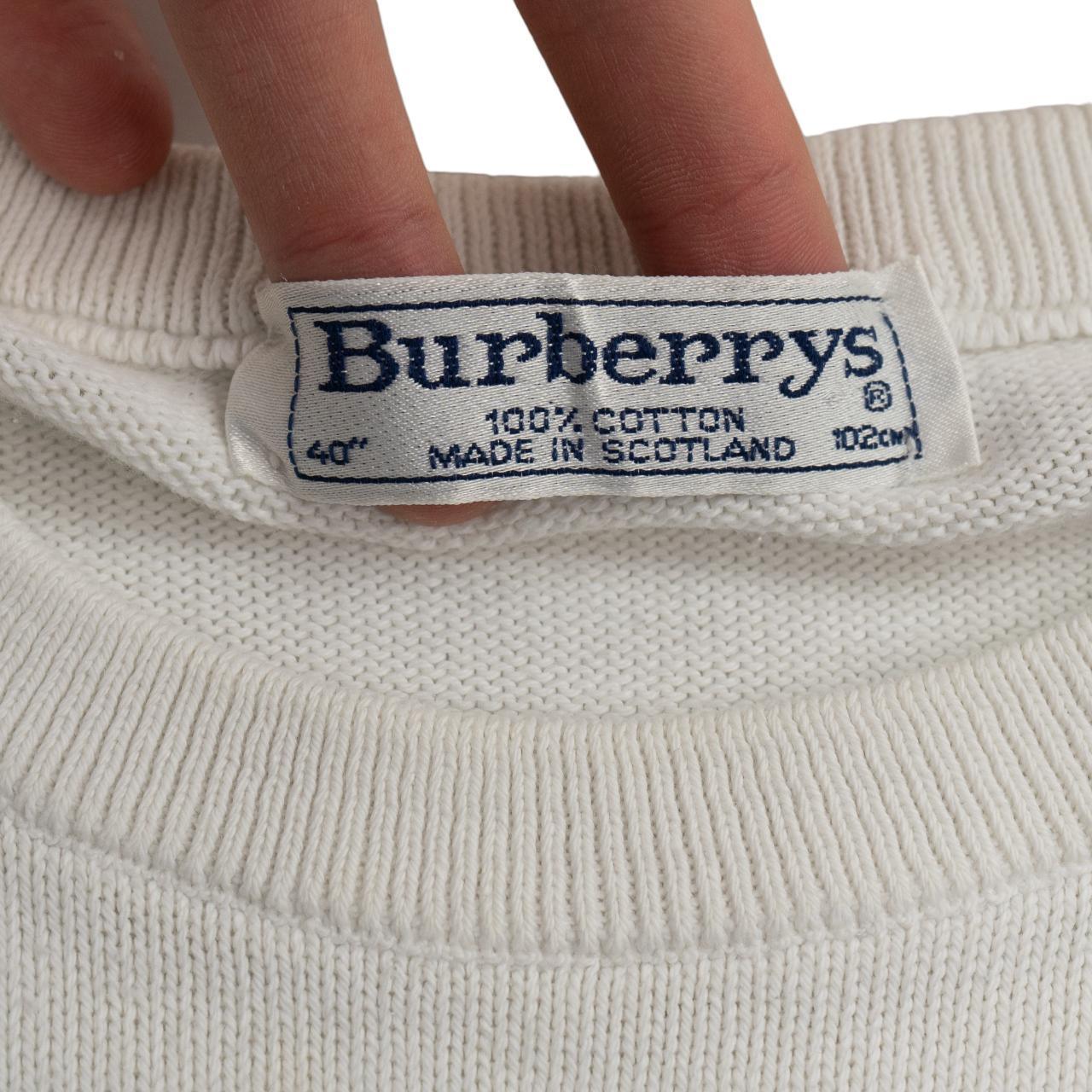 Vintage Burberry Knitted Jumper Size S - Known Source