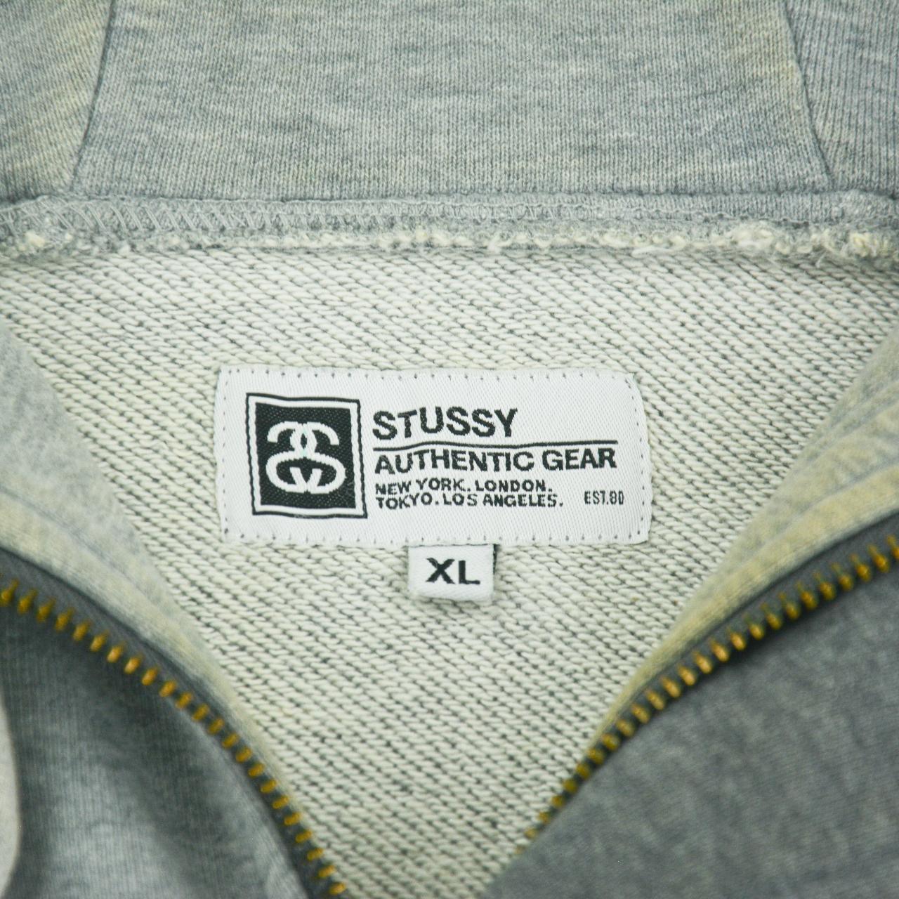 Vintage Stussy Zip Up Hoodie Size XL - Known Source