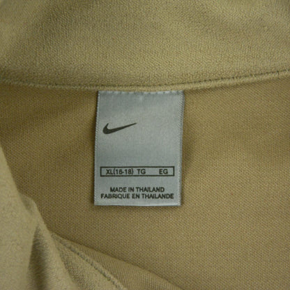 Vintage Nike Asymmetrical Zip Fleece Jumper Women's Size XL