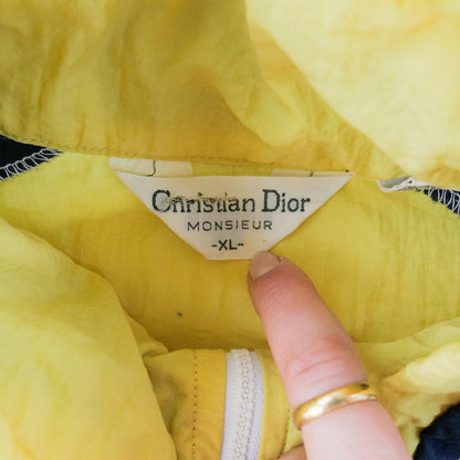 Vintage Christian Dior Q Zip Jacket Size XL - Known Source